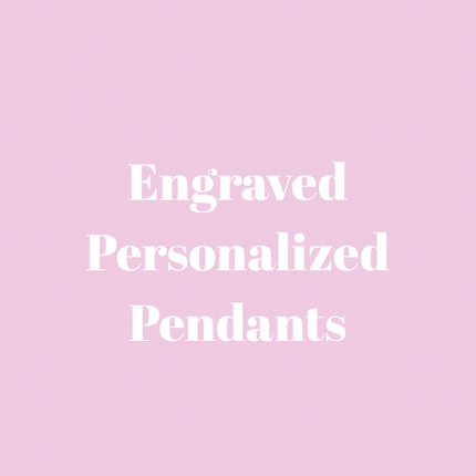 Collection image for: Personalized Pendants