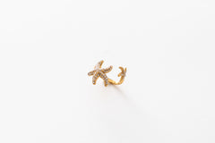 Star Fish Adjustable Ring