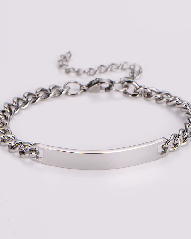 Unisex Bracelet Silver