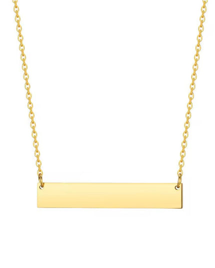 Gold Bar Pendant