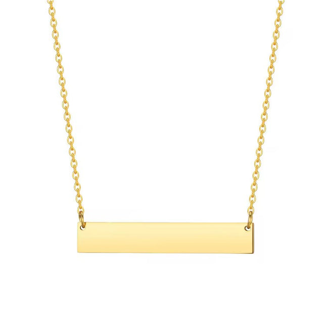Gold Bar Pendant