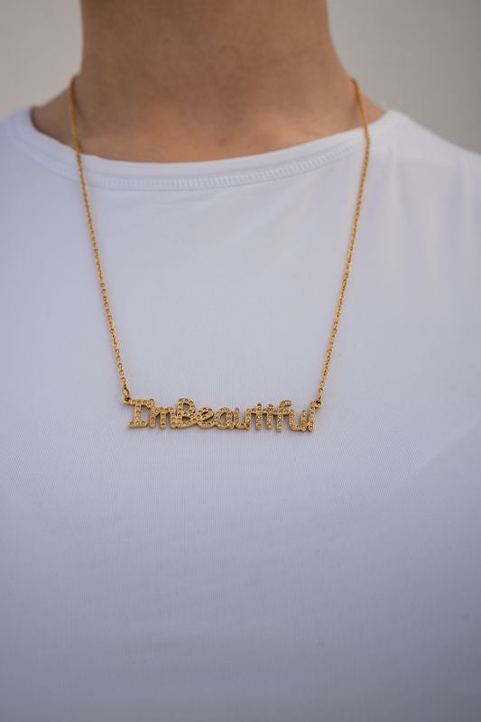 I’m Beautiful Necklace