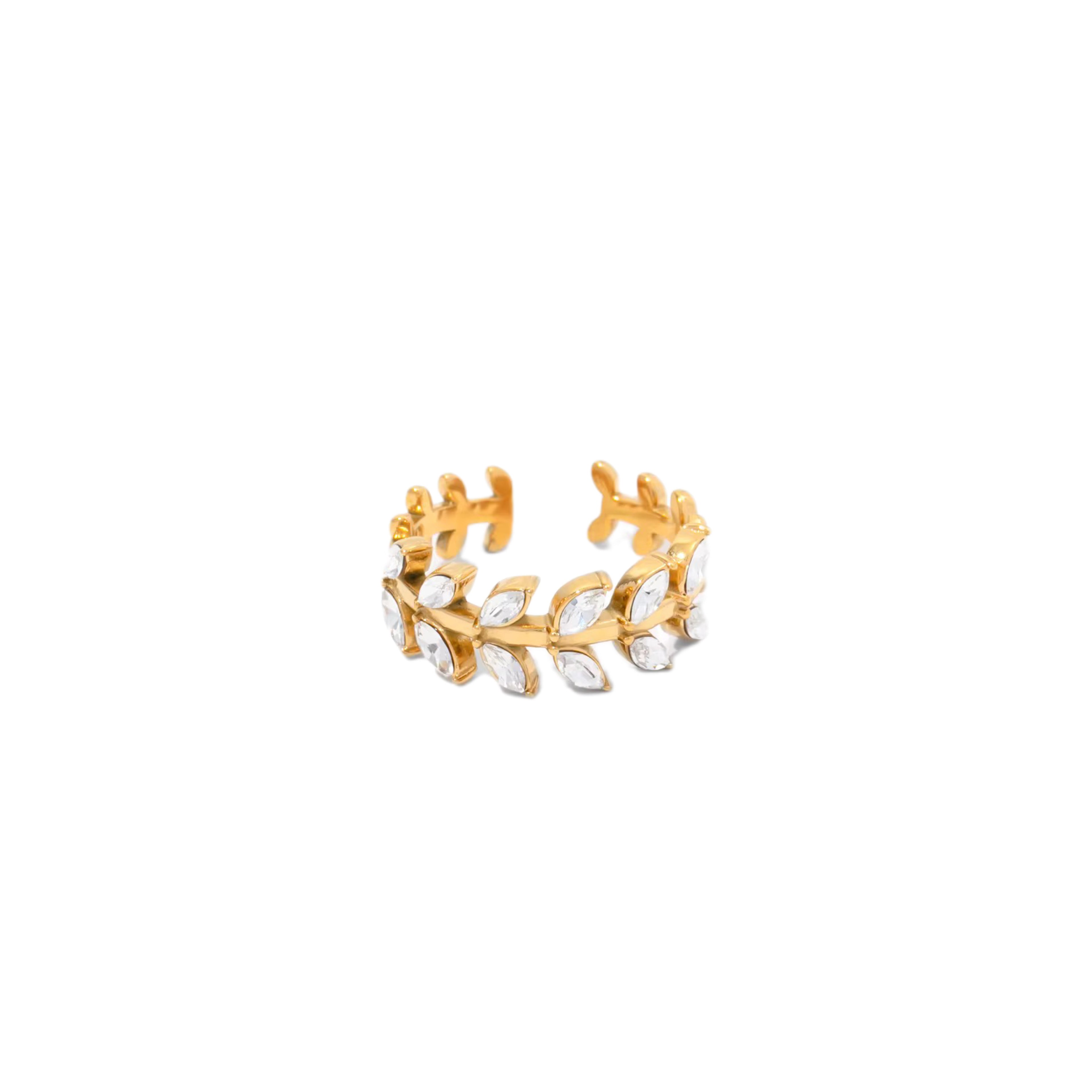 Leave adjustable ring