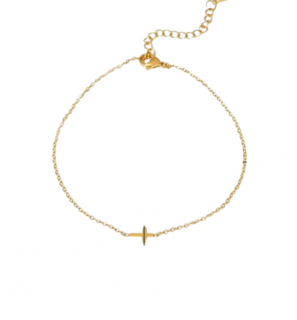Cross Anklet