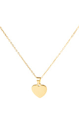 Gold Heart Pendant