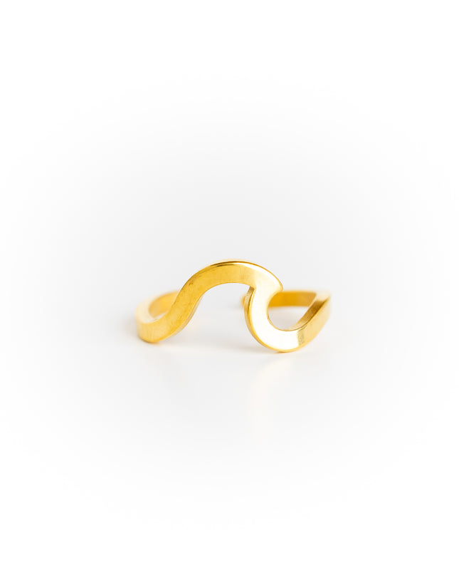 Wave Toe Ring