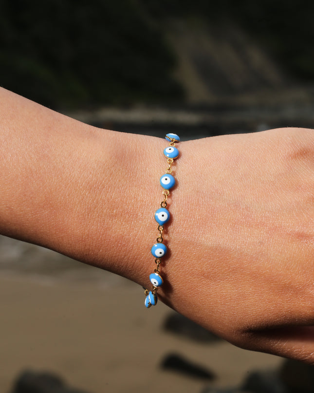 Evil eye bracelet