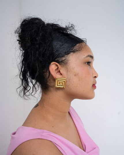 Maze Earings
