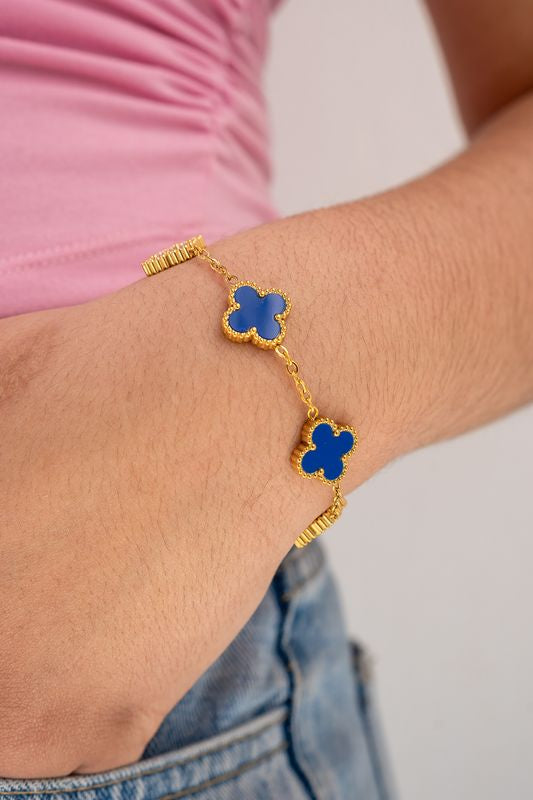 Royal Blue Clove Bracelet